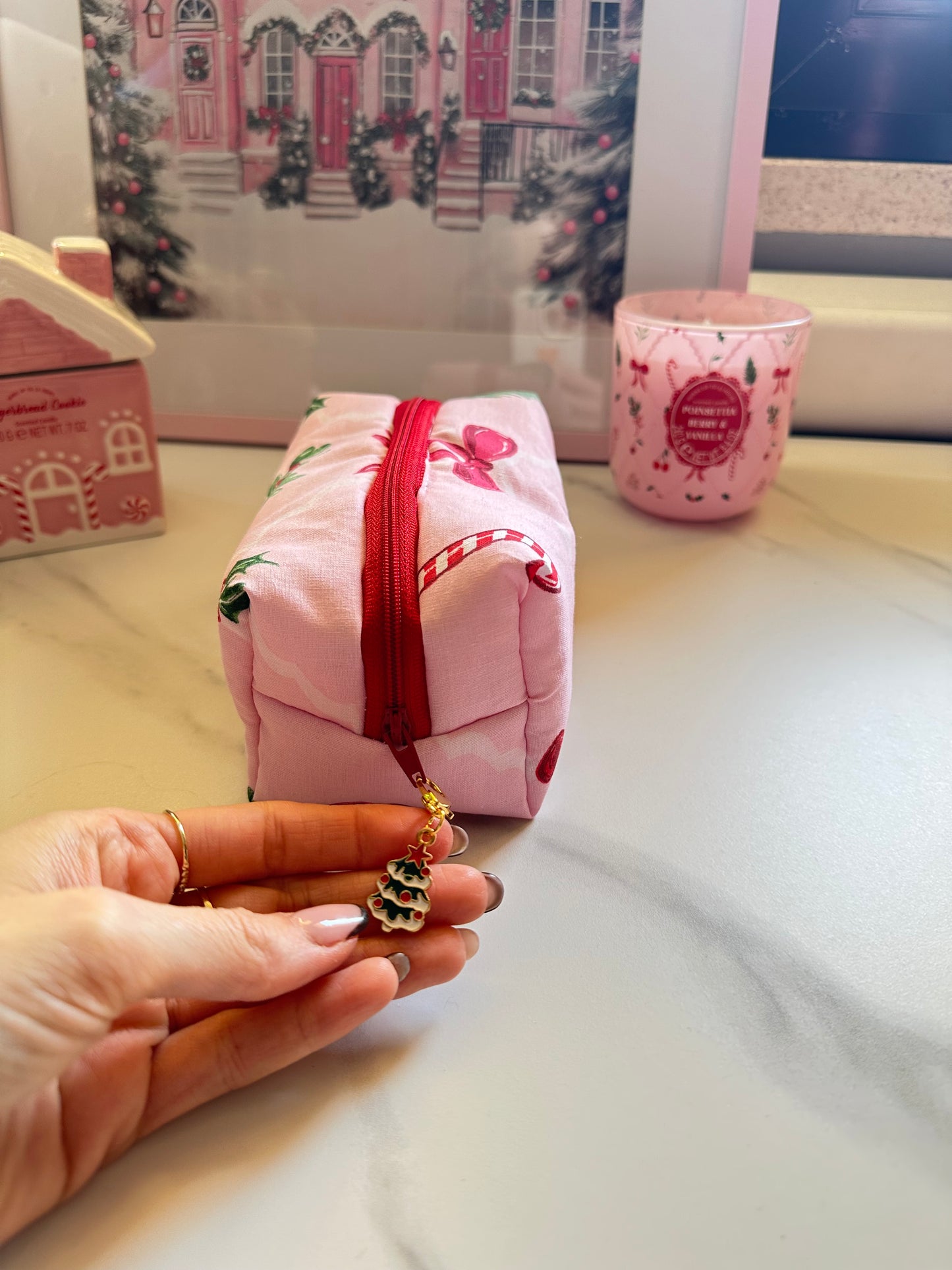 Astuccio vischio rosa