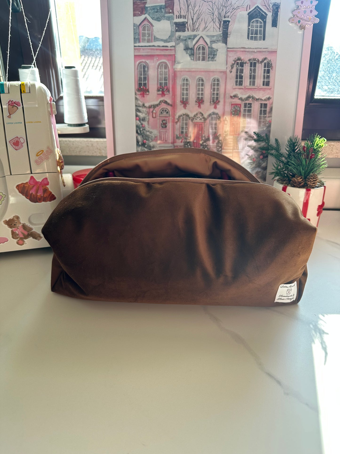 Porta dyson in velluto