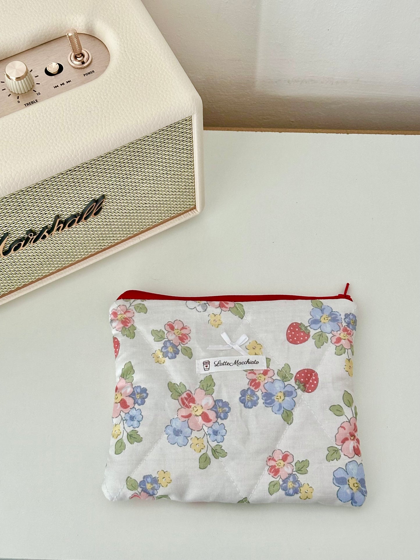 Pochette flat strawberry