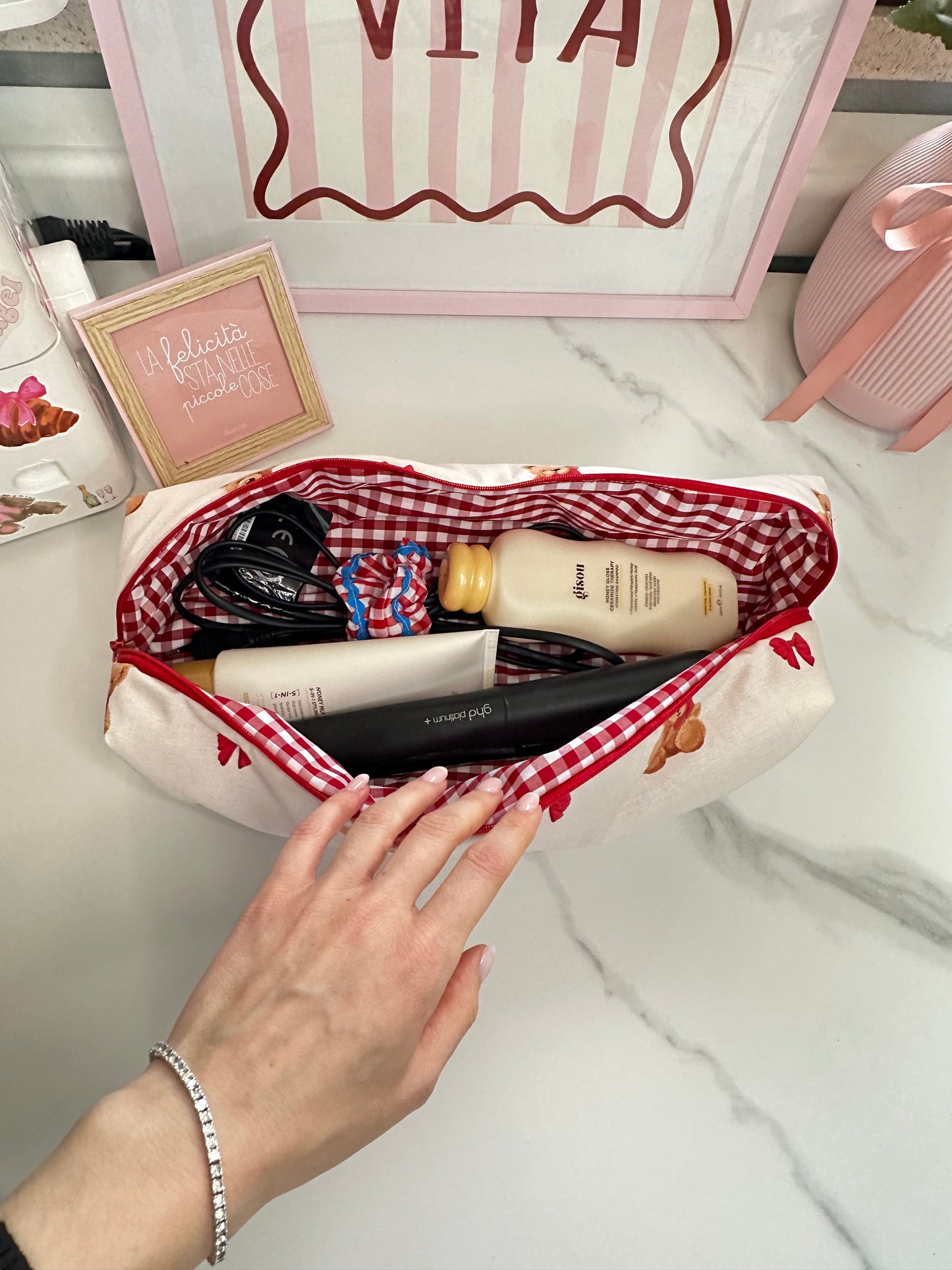 Porta piastra ghd/airstrait teddy bear
