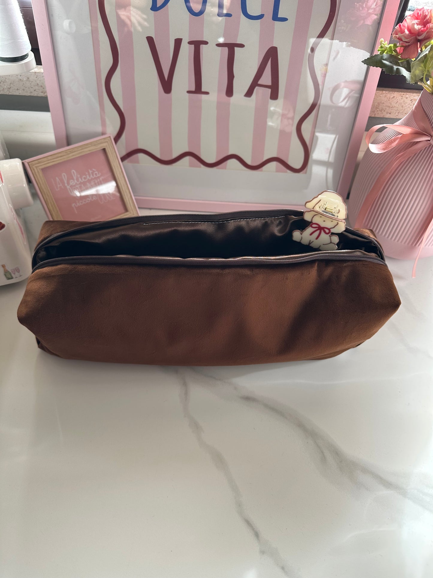 Porta piastra ghd/airstrait velluto