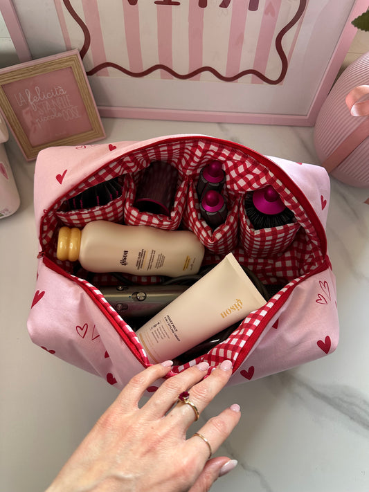 Porta dyson cuori rossi