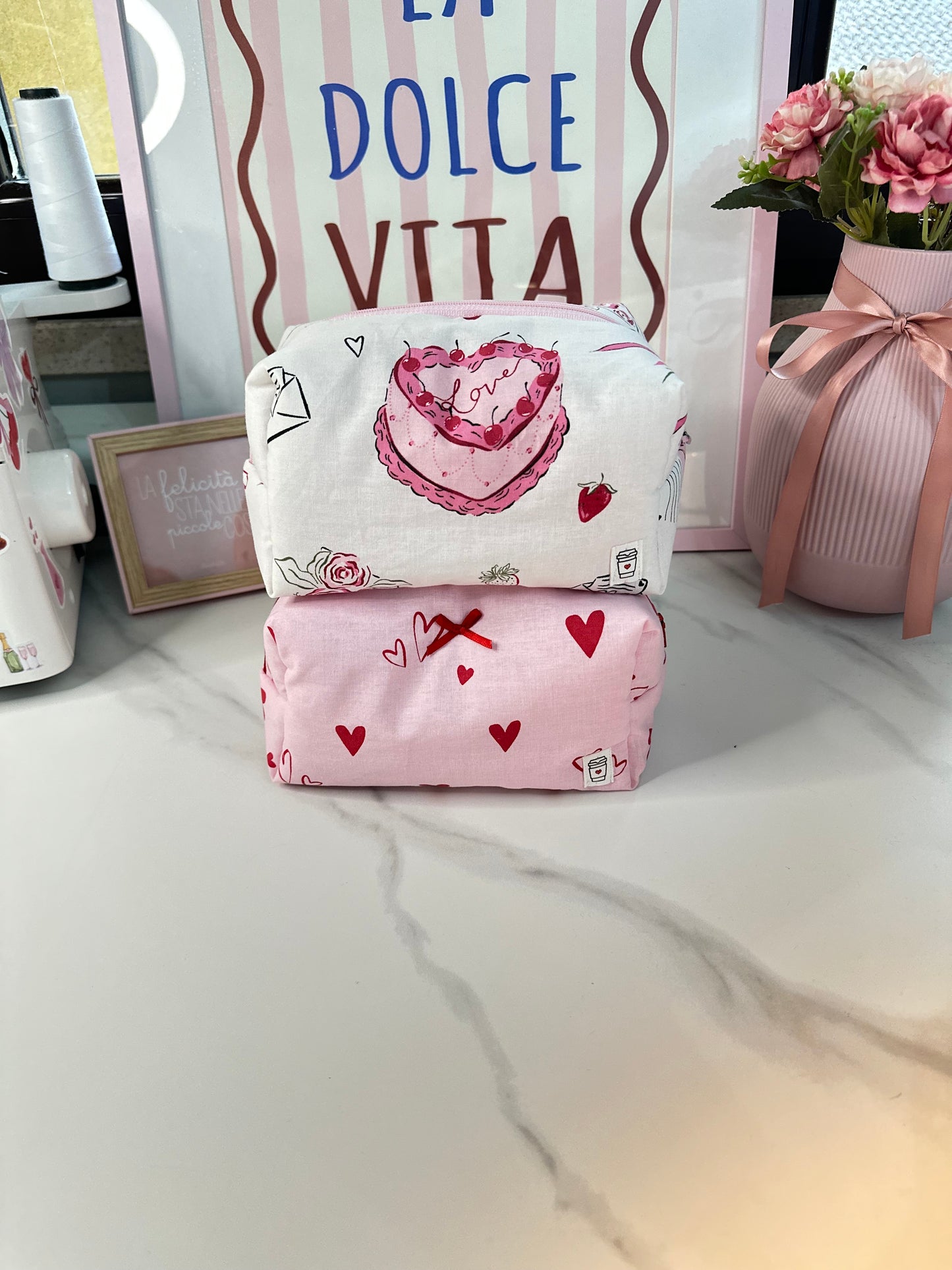 Beauty grande cuori rossi