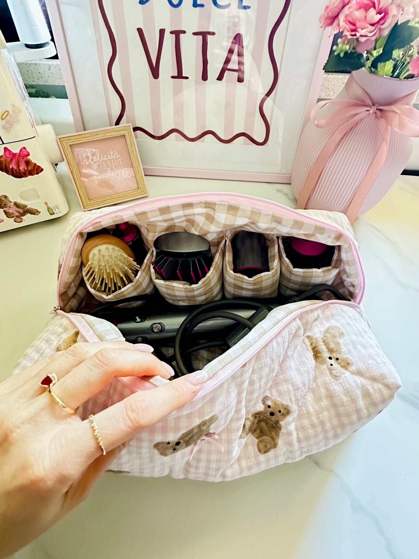 Porta dyson teddy bear