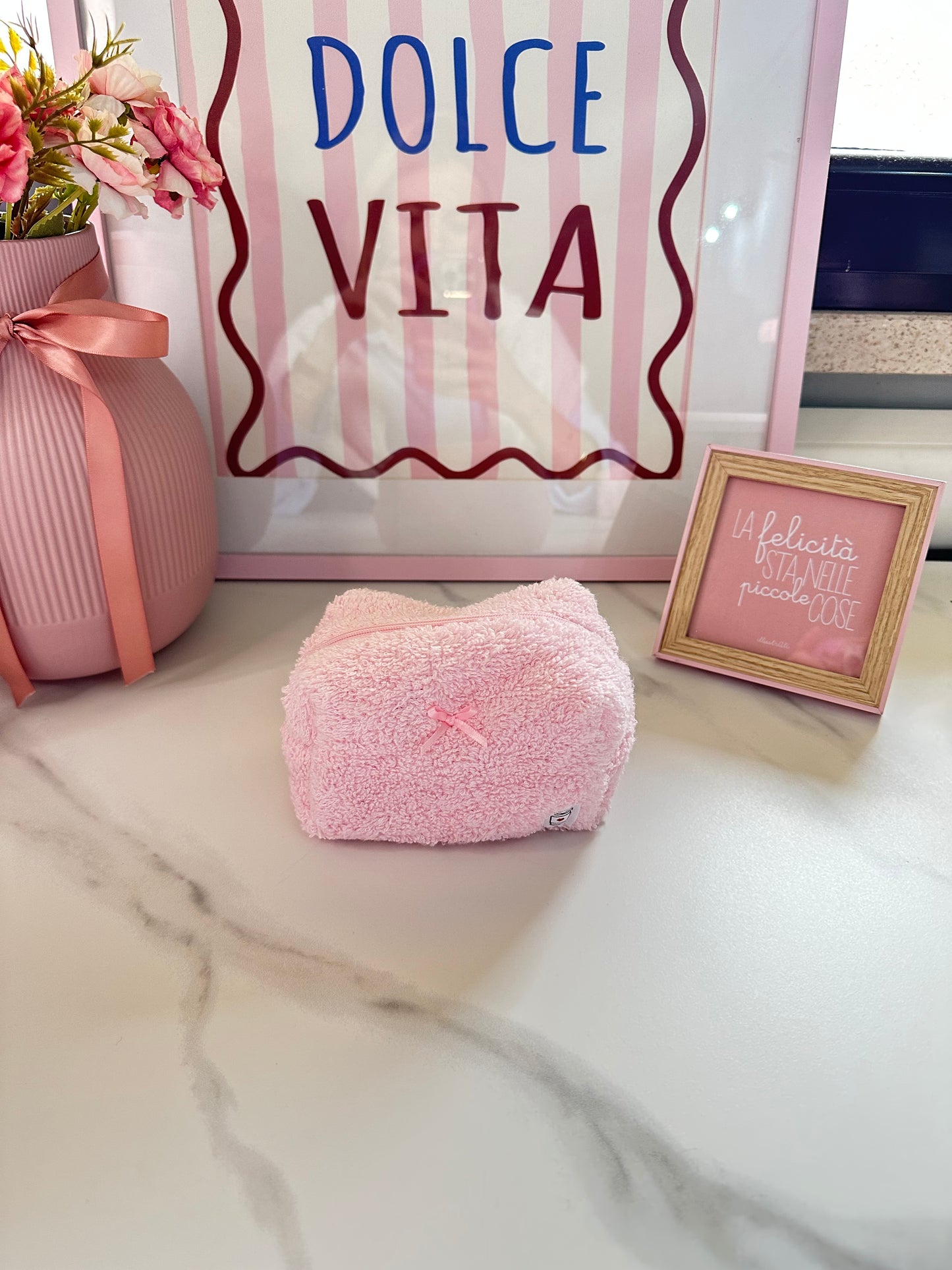 Beauty piccolo spugna rosa ballerina