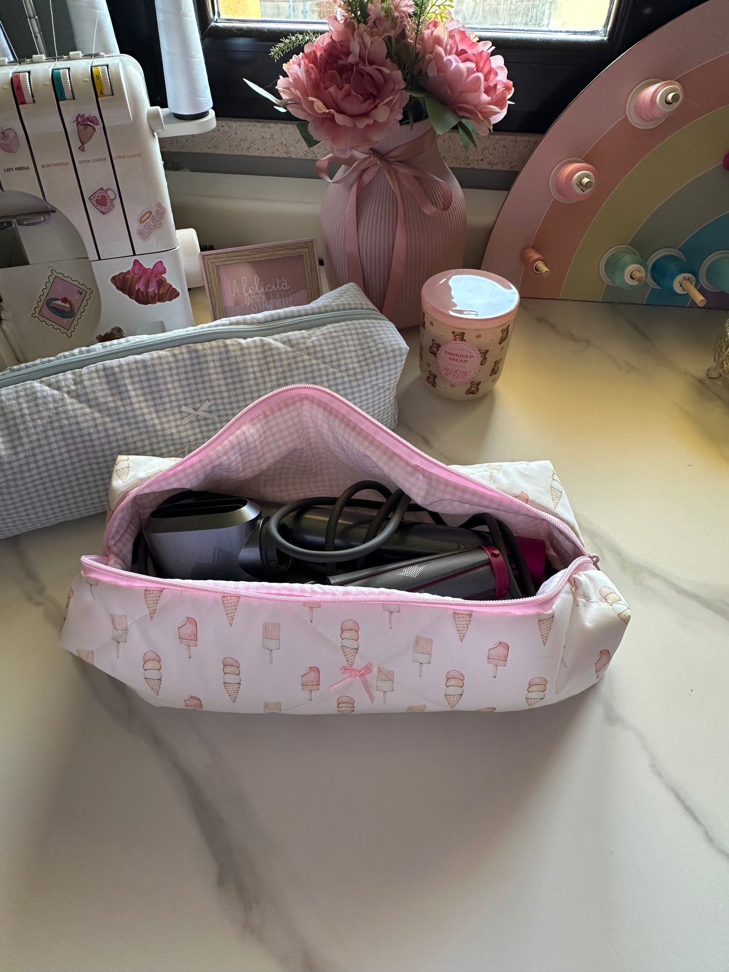 Porta Dyson/ghd gelatini
