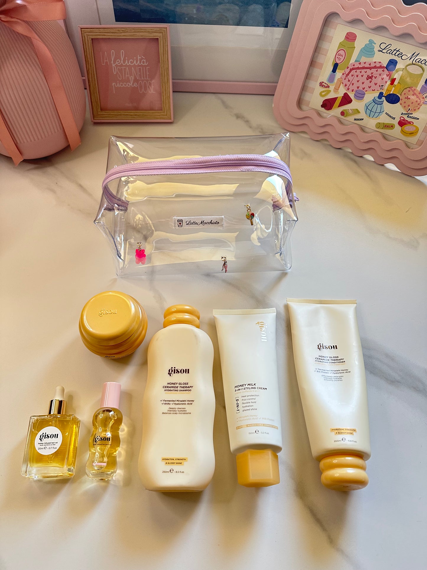 Beauty grande glassy con charms