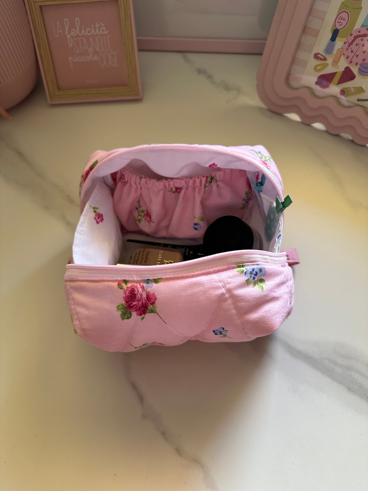 Beauty piccolo a scomparti rose