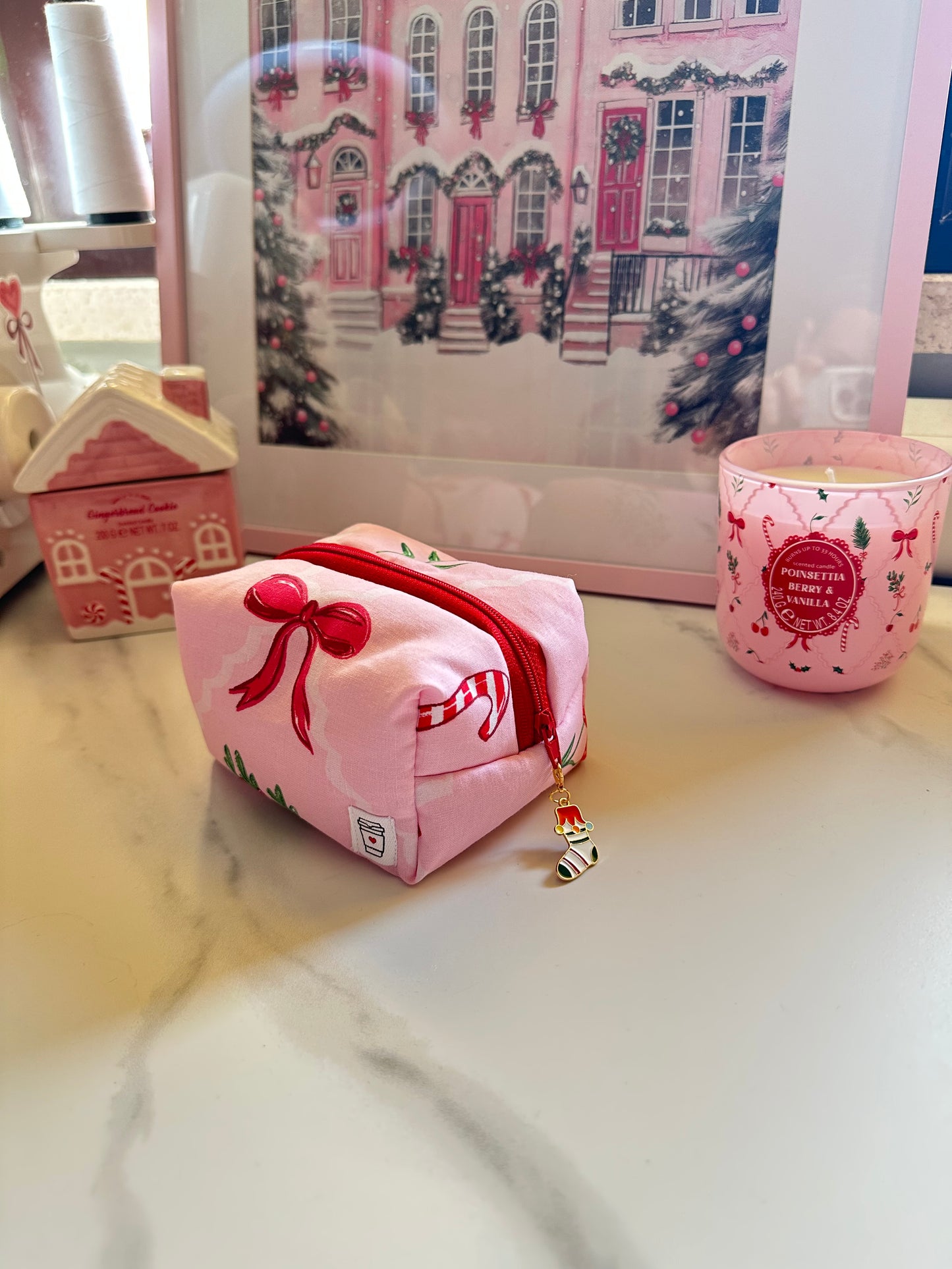 Beauty piccolo fiocco rosso