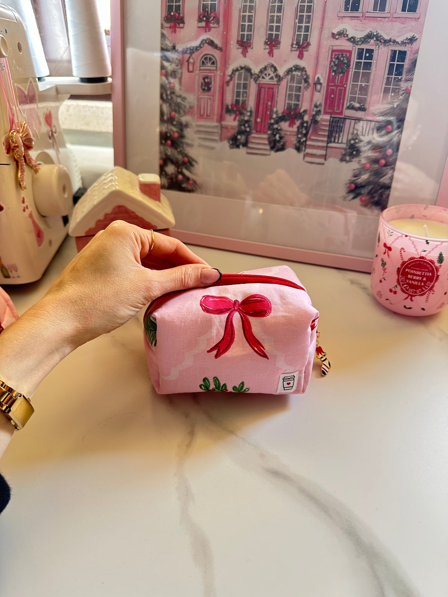 Beauty piccolo fiocco rosso