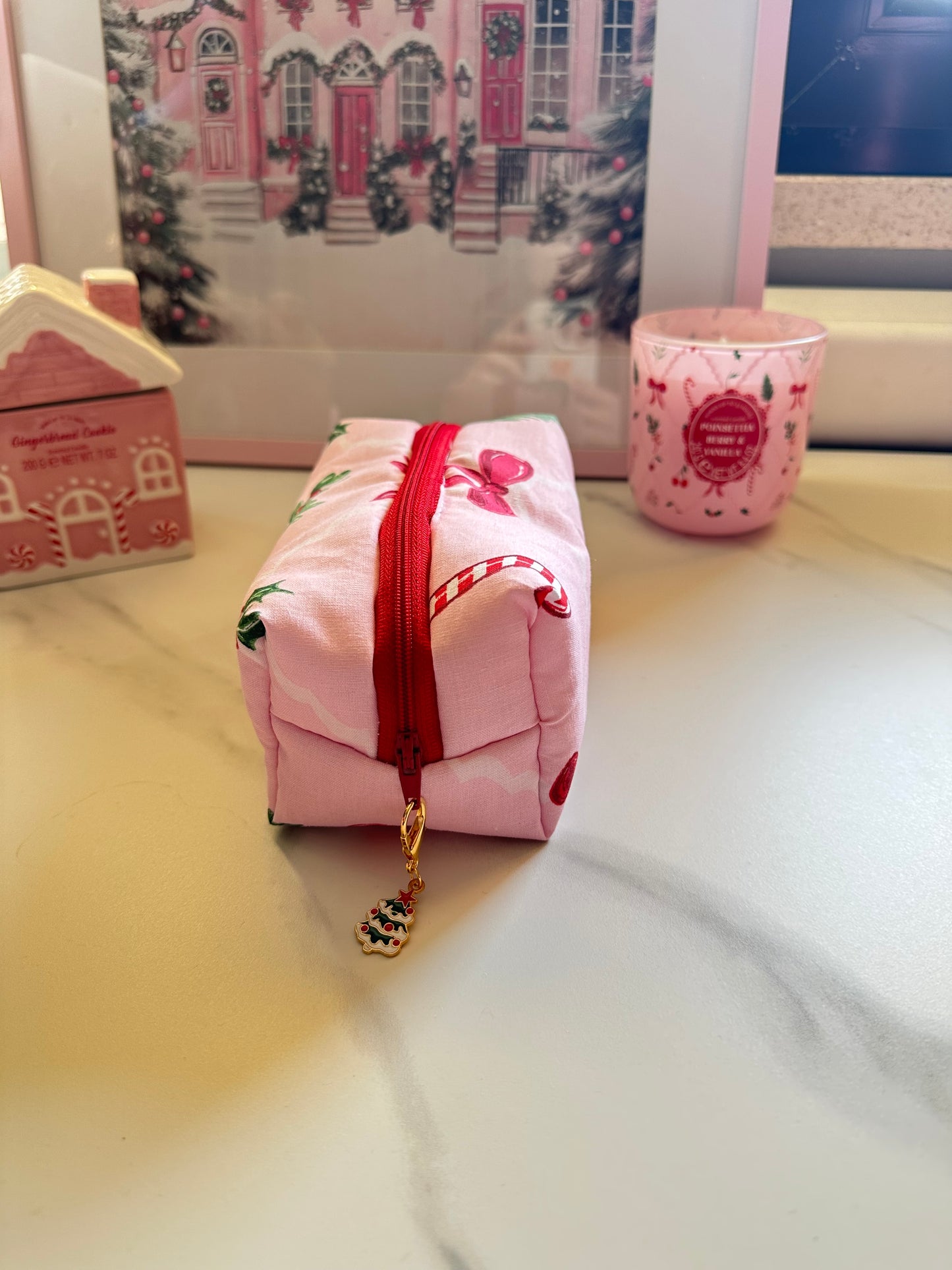 Astuccio vischio rosa