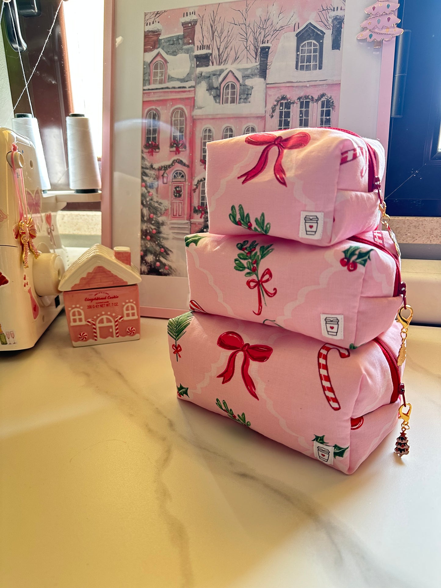 Beauty grande fiocco rosso