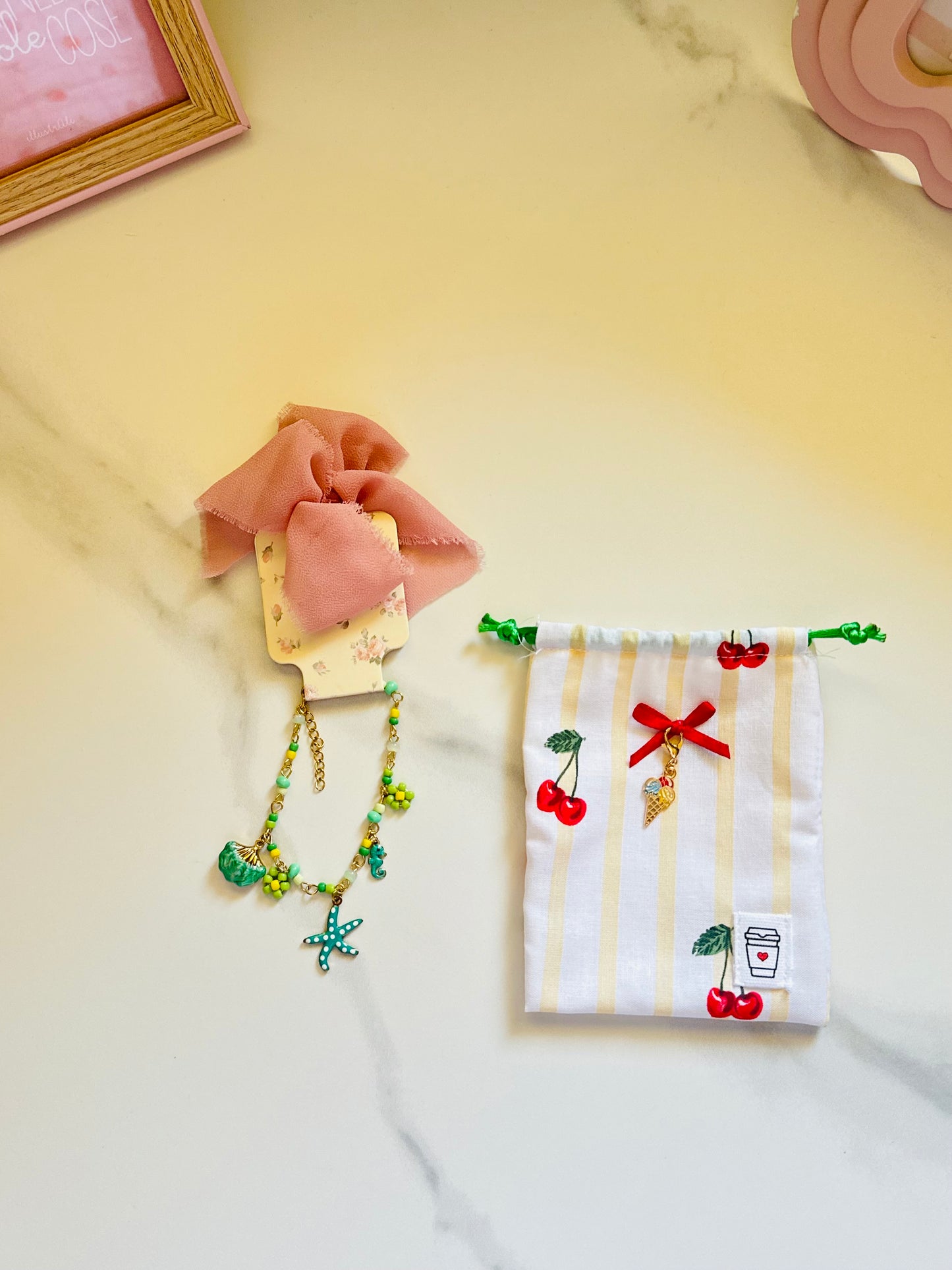 Set Sanremo verde (bracciale)