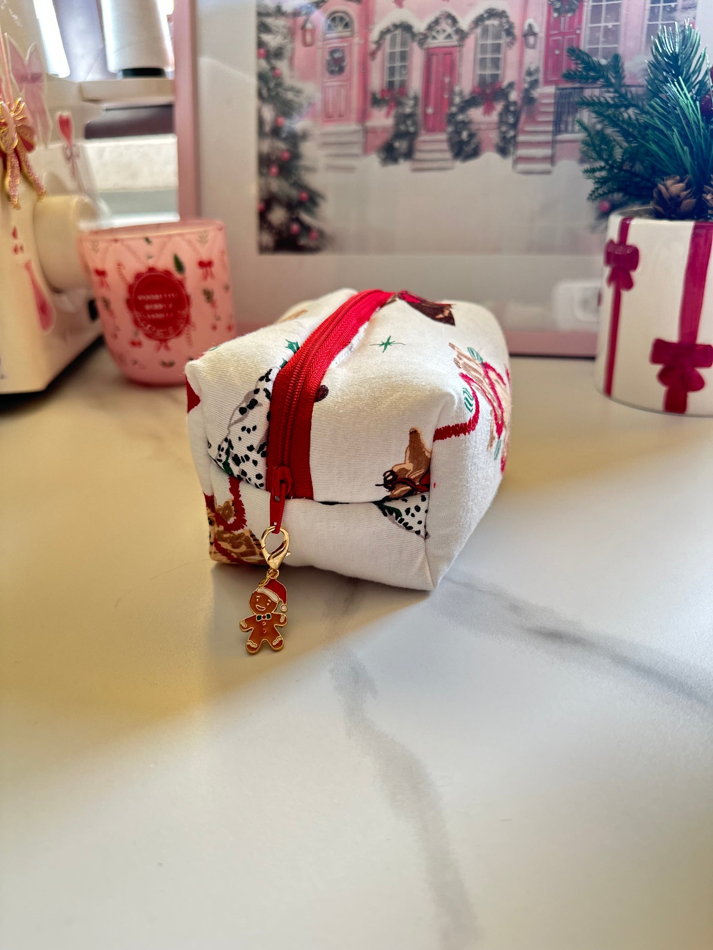 Beauty piccolo cagnolino lucine di natale