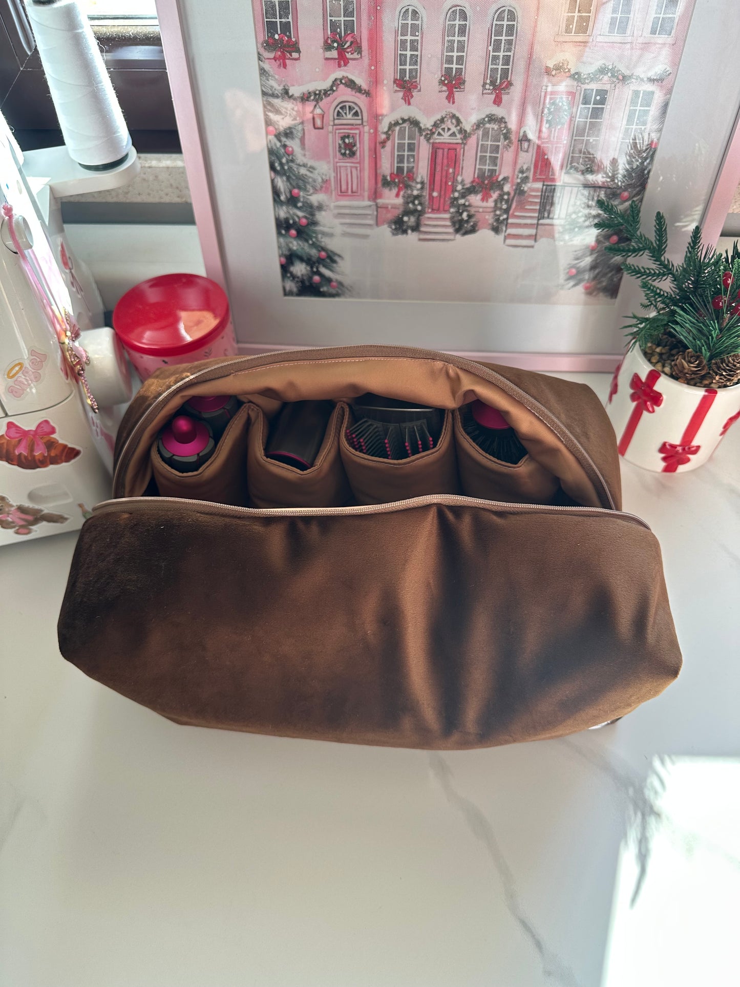 Porta dyson in velluto