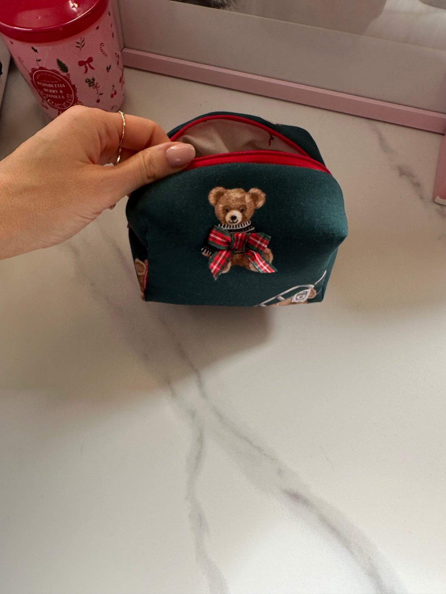 Beauty piccolo orsetto maglietta blu