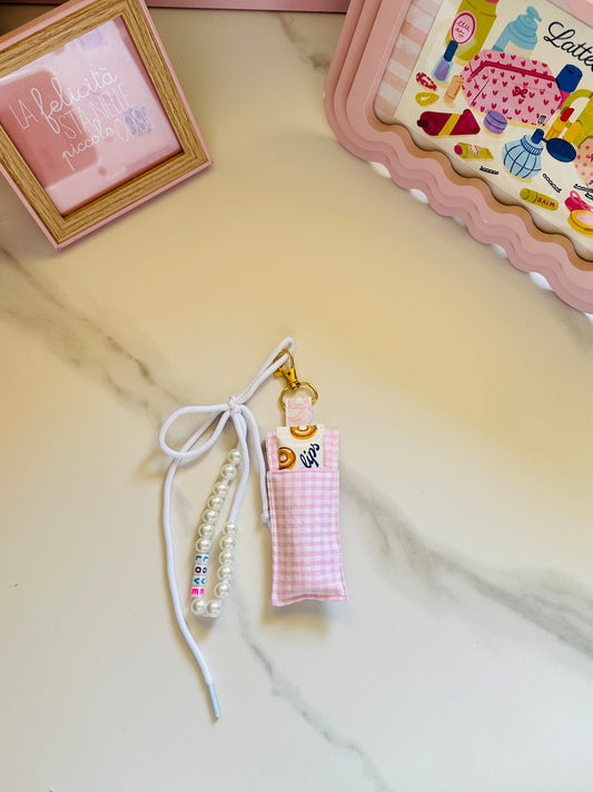 Porta lipbalm con charm