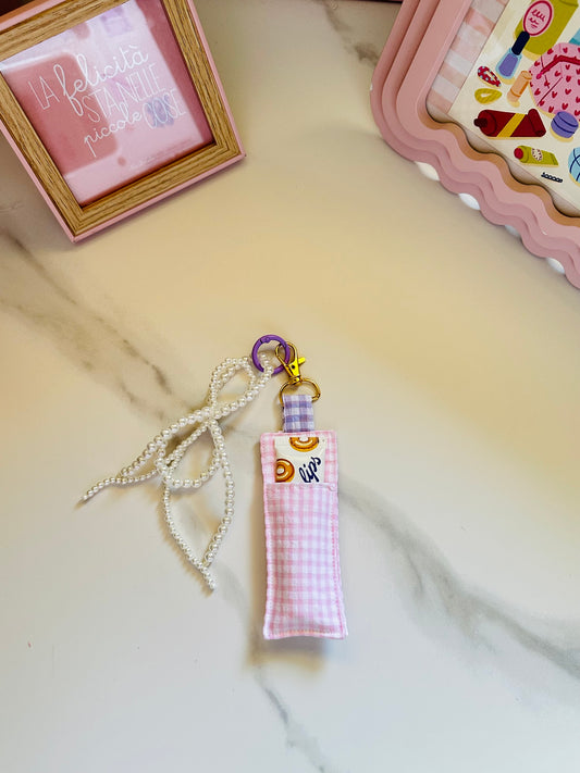 Porta lipbalm con charm