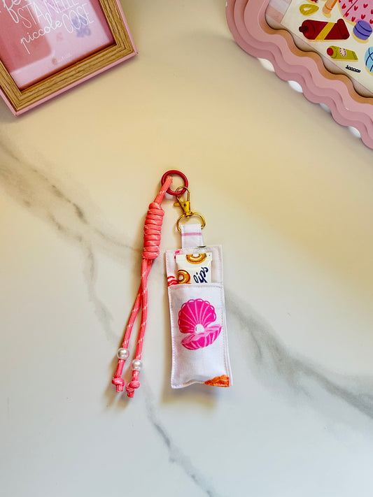 Porta lipbalm con charm