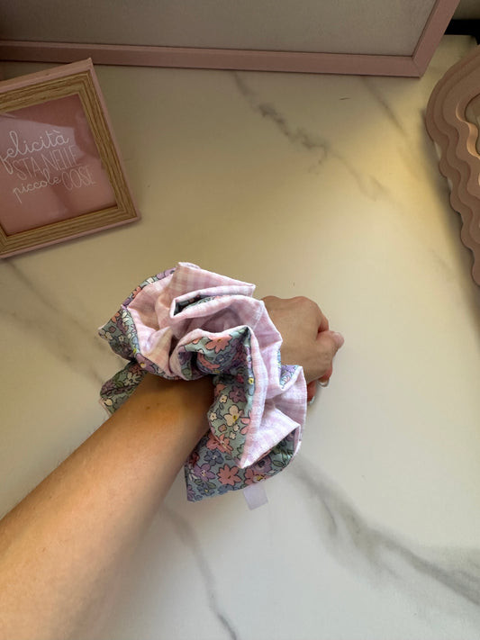 Scrunchie glicine