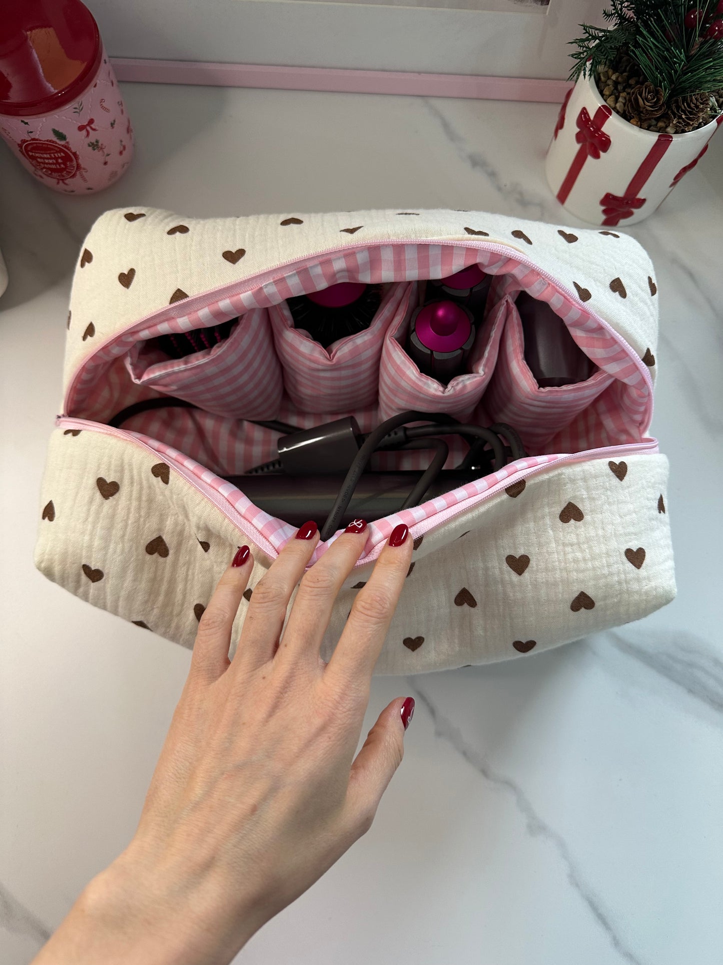 Porta dyson cuoricini