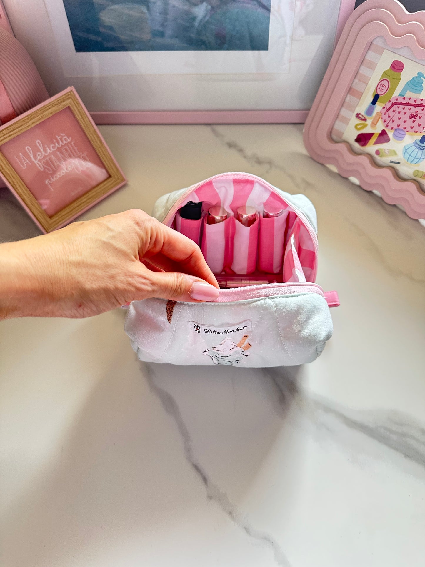 Beauty piccolo a scomparti gelatini