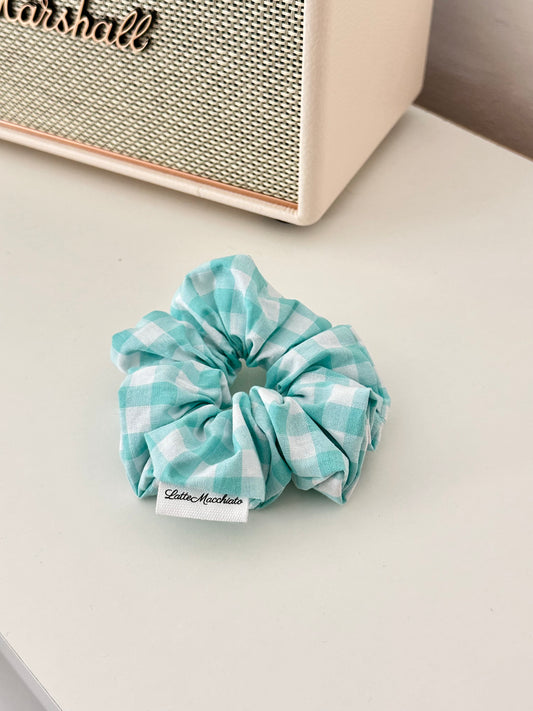 Scrunchie vichy menta