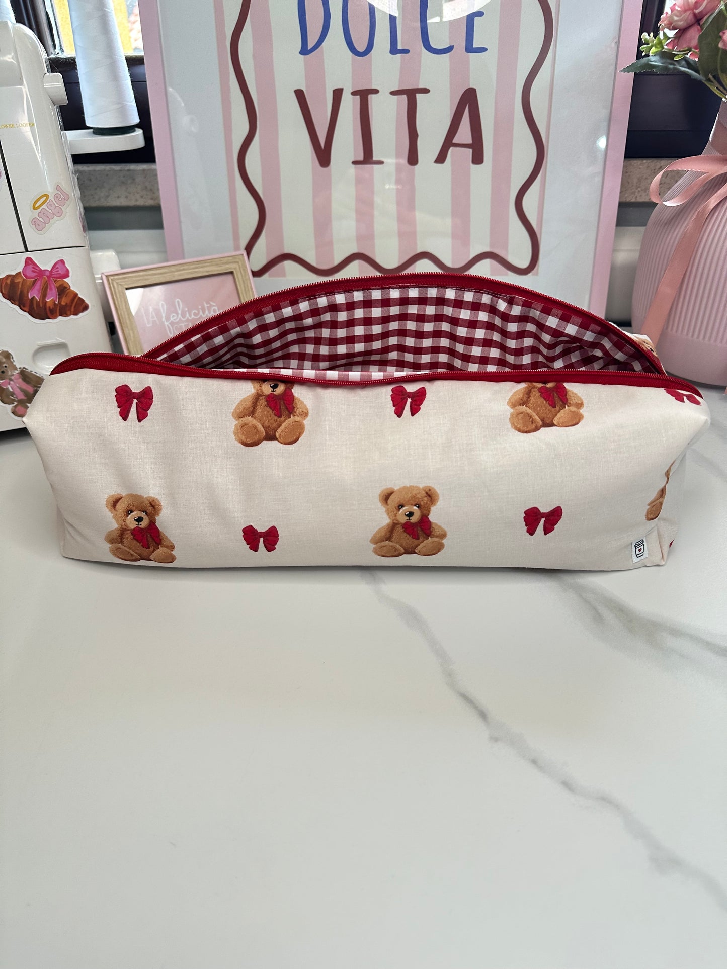 Porta piastra ghd/airstrait teddy bear