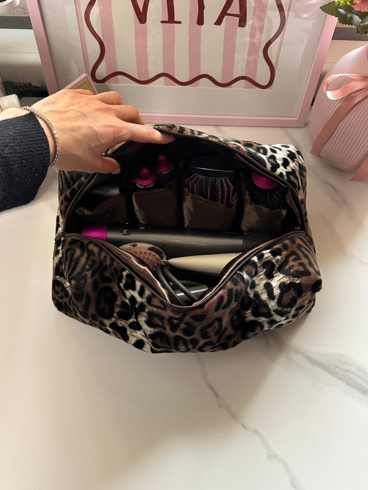 Porta dyson leopardato