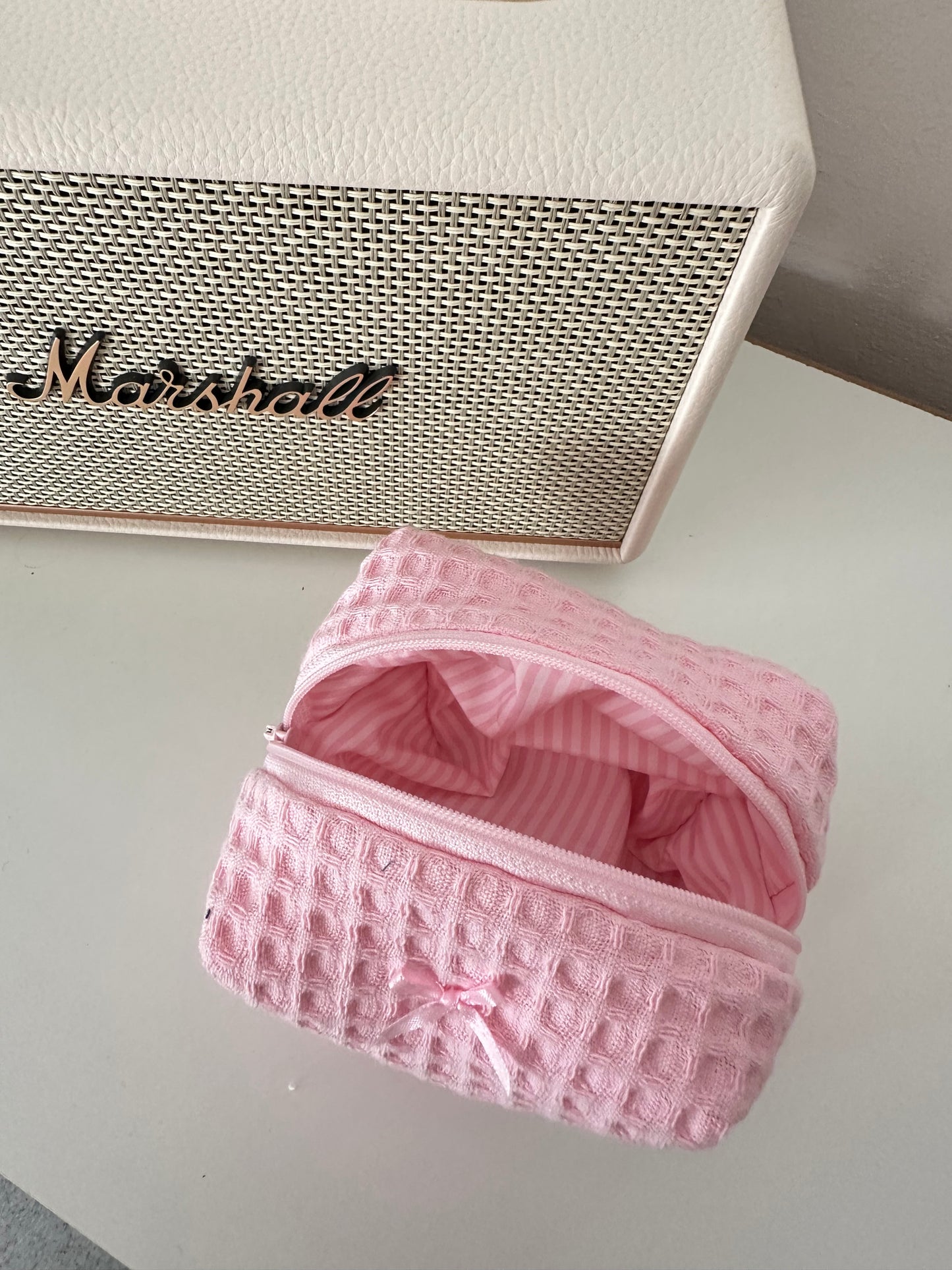 Beauty piccolo pink waffle