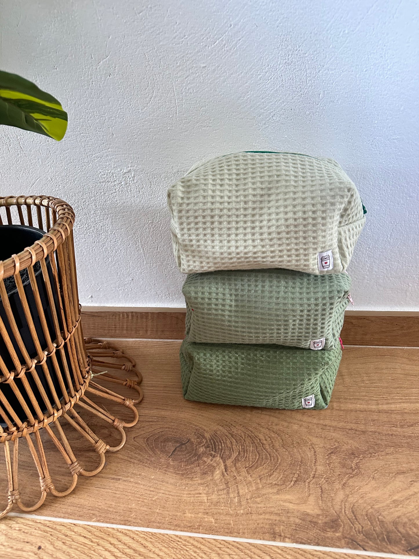 Beauty grande “waffle” verde militare
