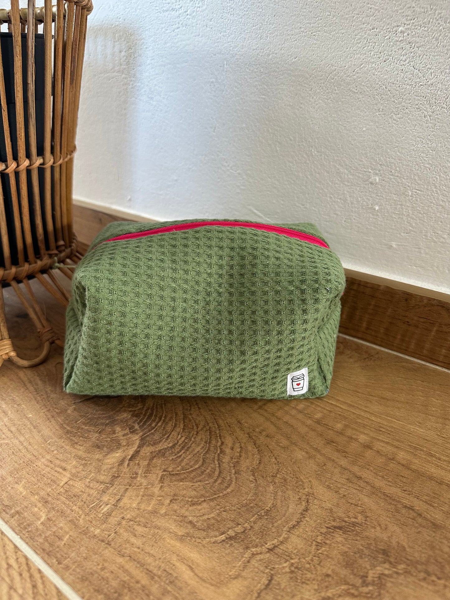Beauty grande “waffle” verde militare