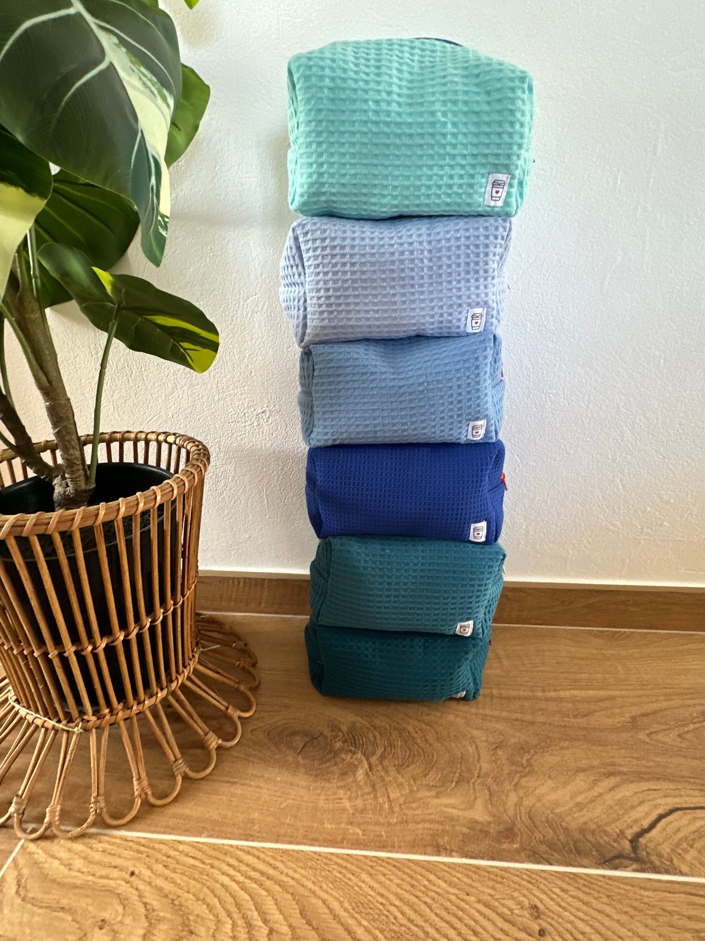 Beauty grande “waffle” azzurro cielo