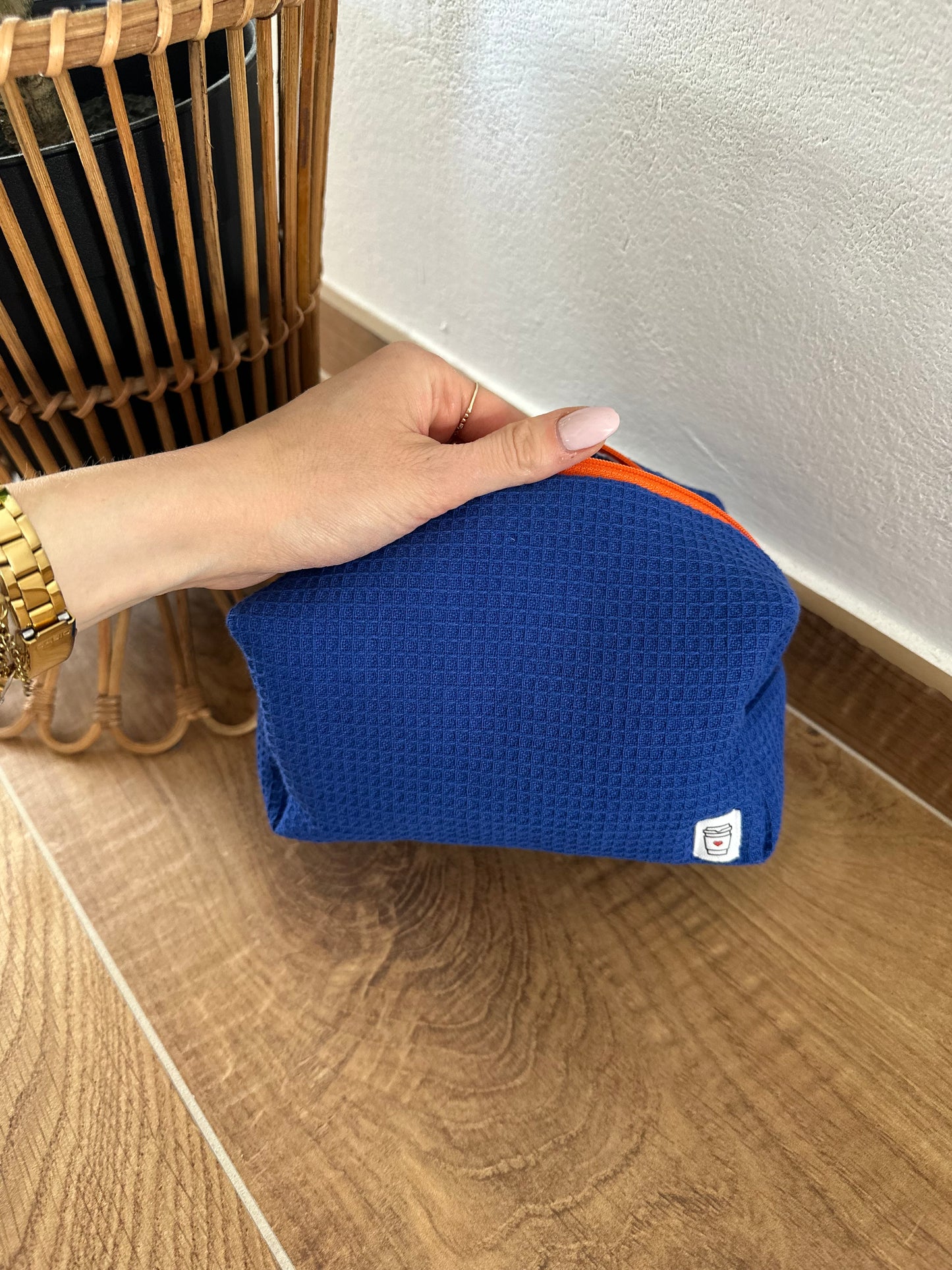 Beauty grande “waffle” blu