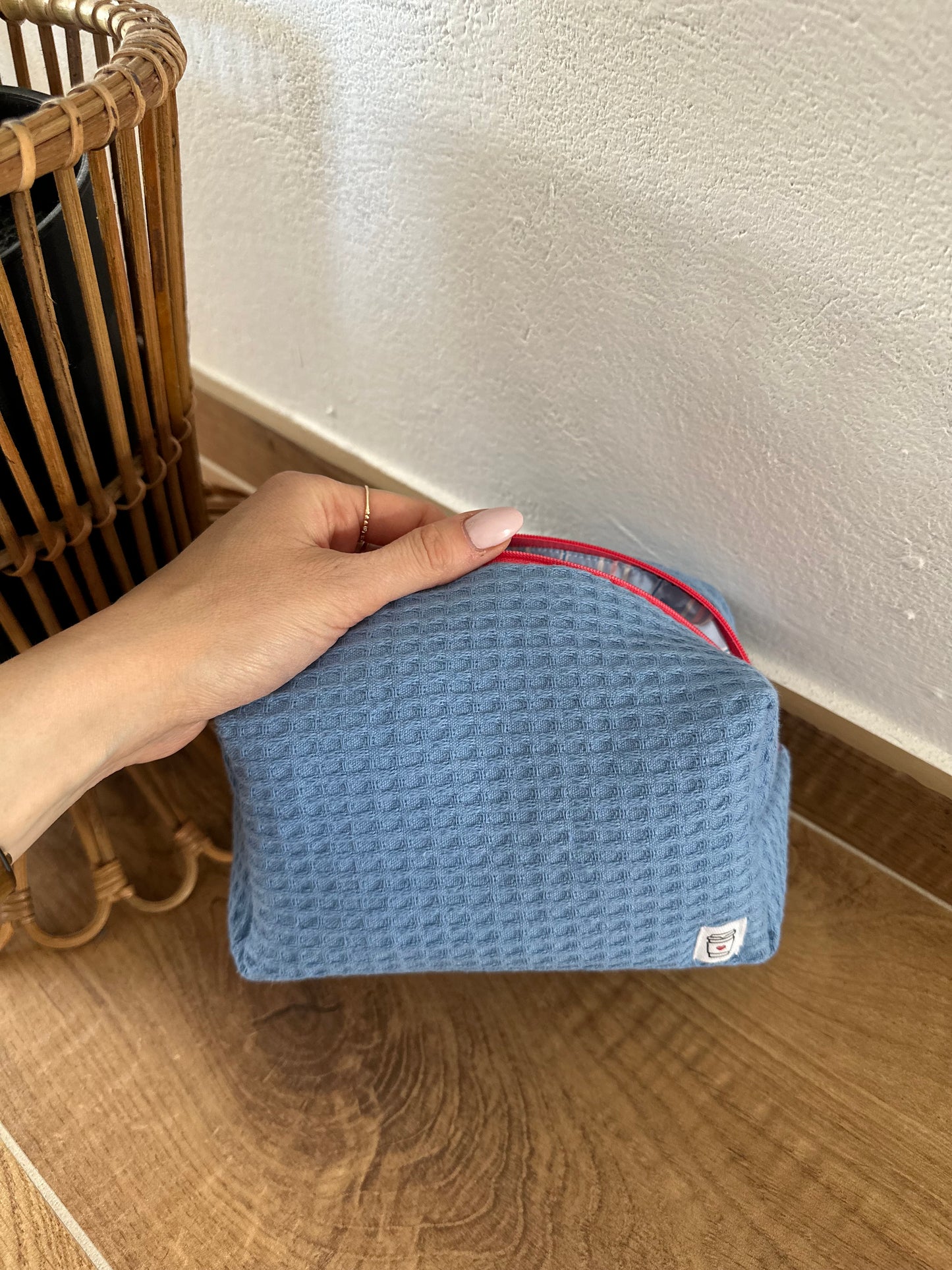 Beauty grande “waffle” azzurro cielo