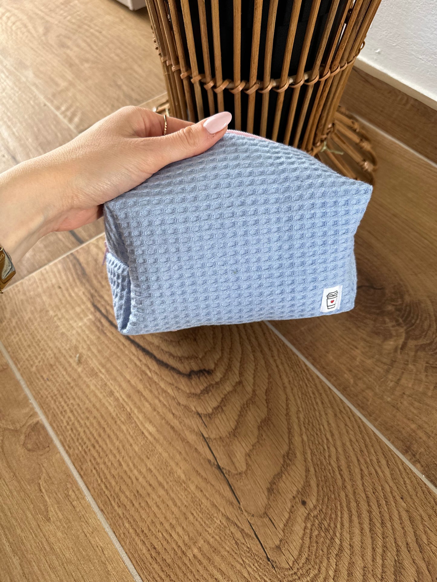 Beauty grande “waffle” azzurro baby