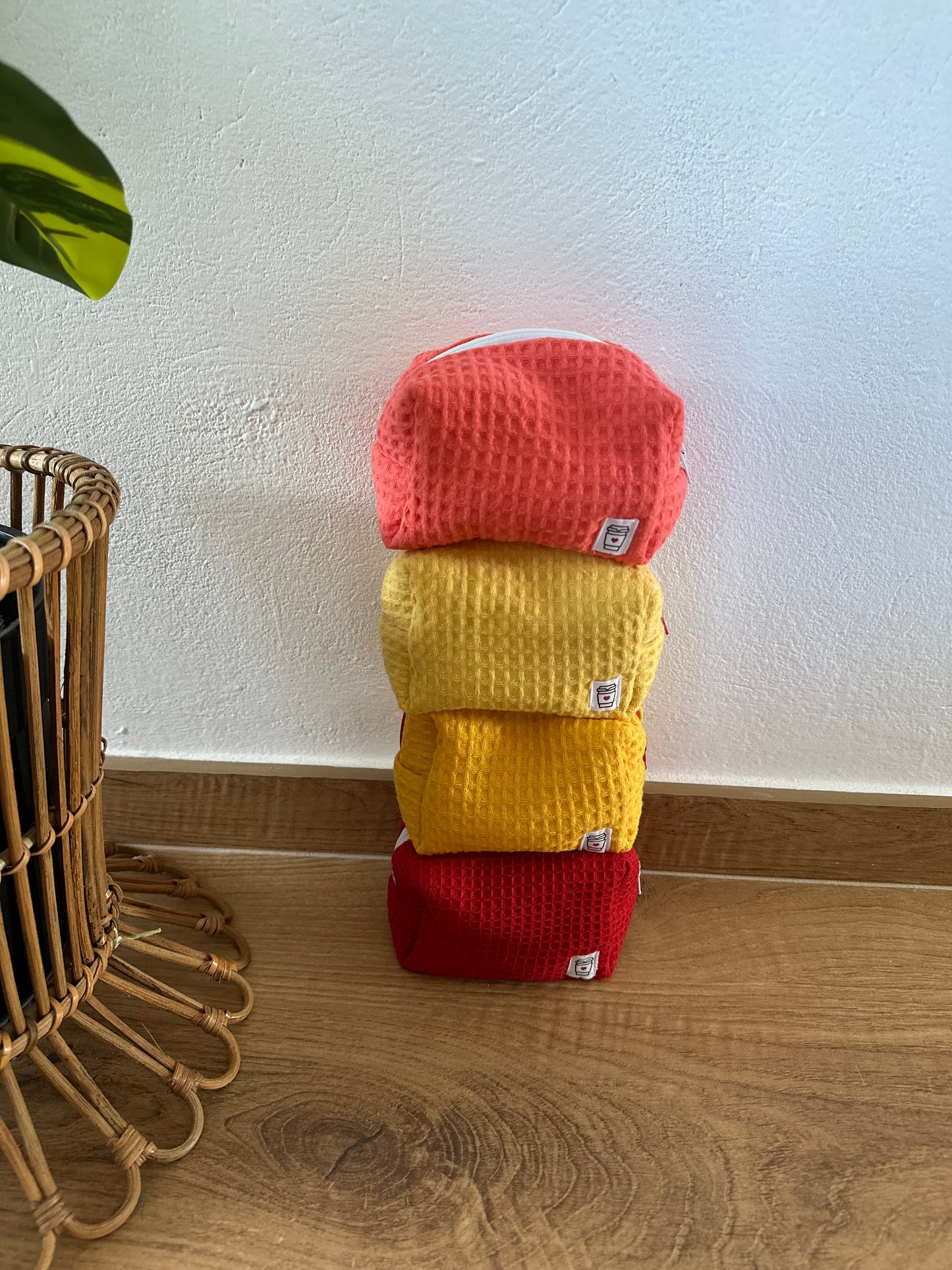 Beauty piccolo “waffle” giallo chiaro