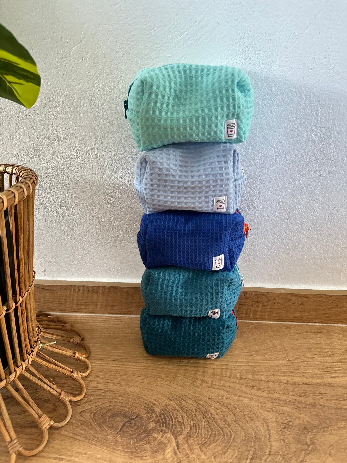 Beauty piccolo “waffle” blu