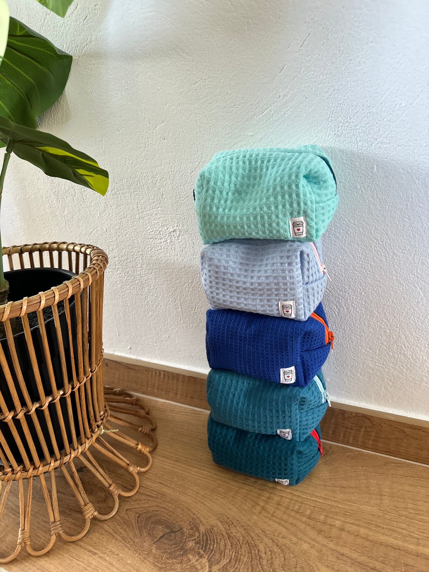 Beauty piccolo “waffle” azzurro baby