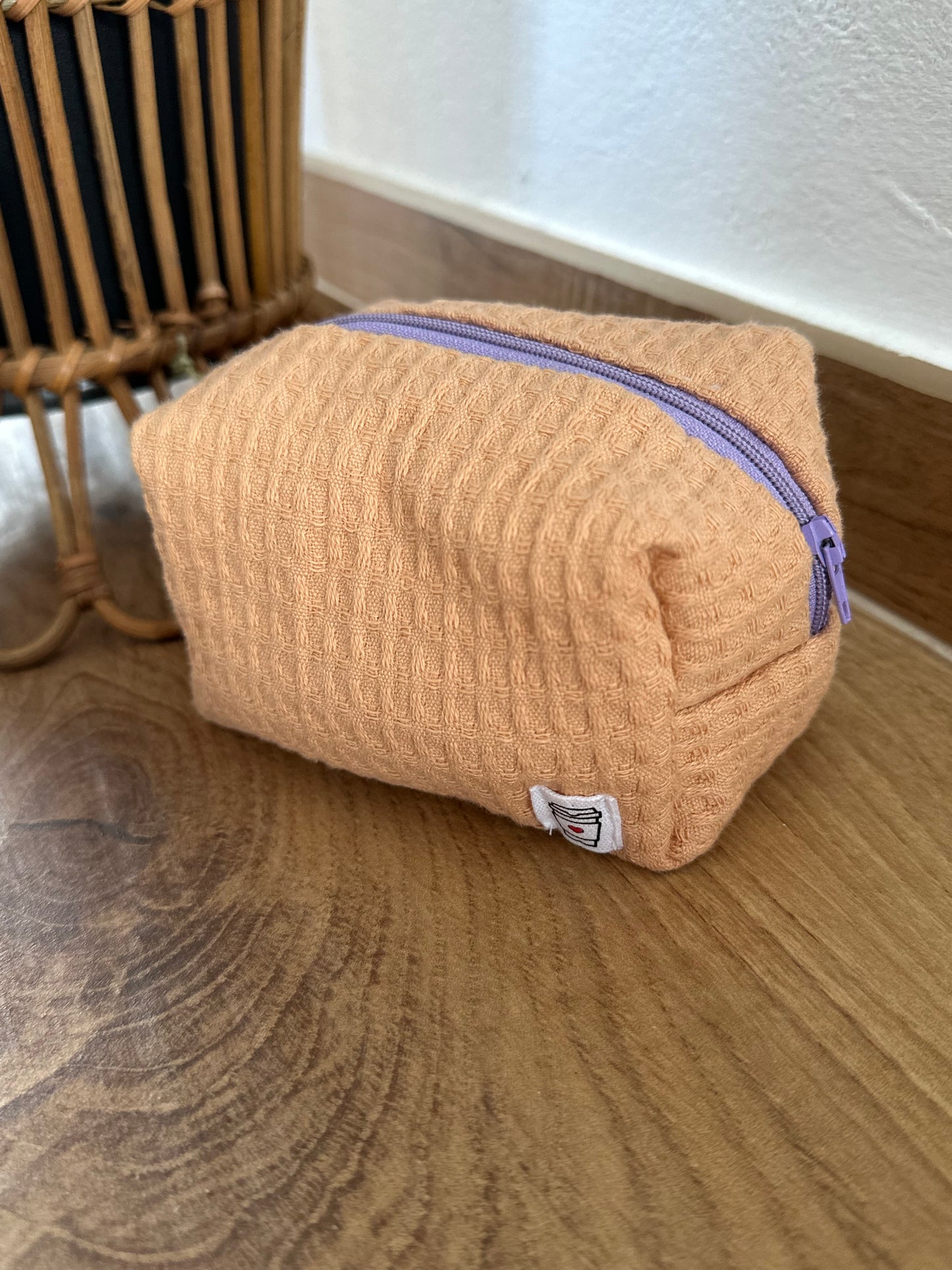 Beauty piccolo “waffle” salmone