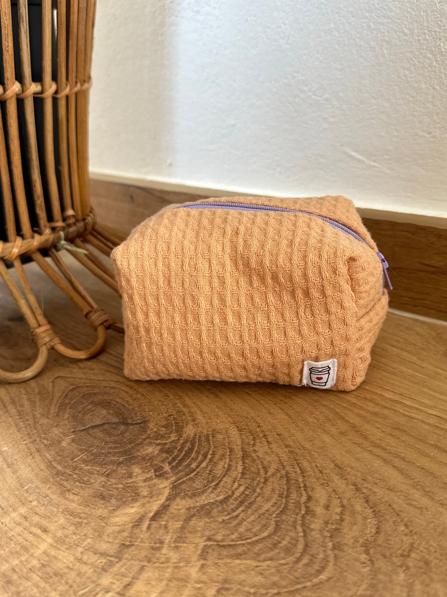 Beauty piccolo “waffle” salmone