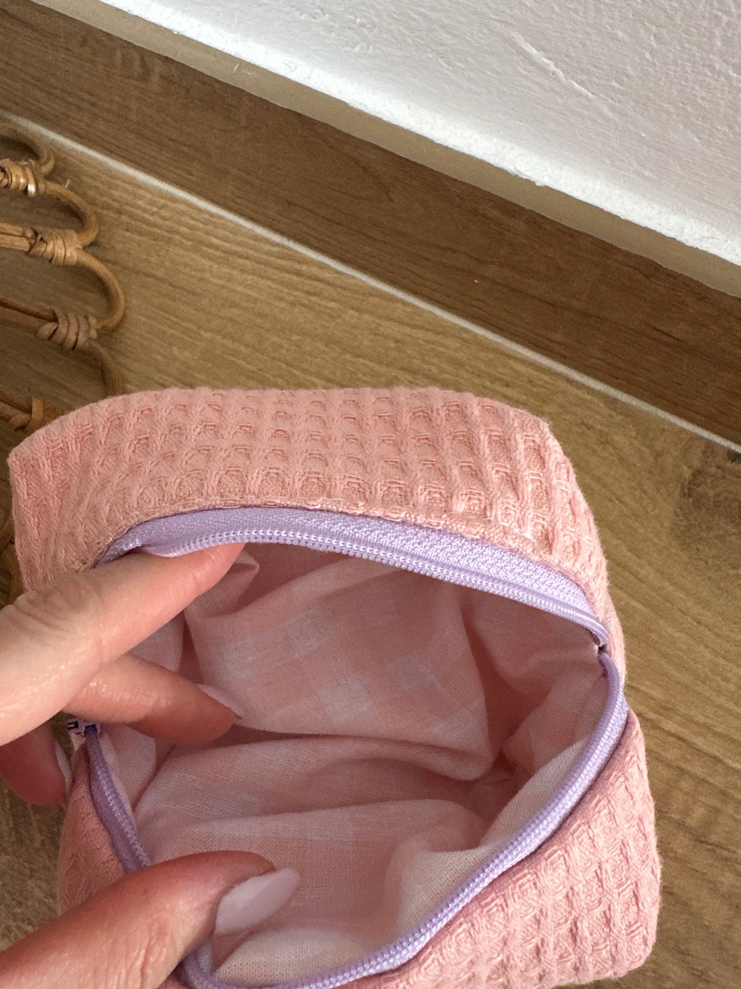 Beauty piccolo “waffle” rosa