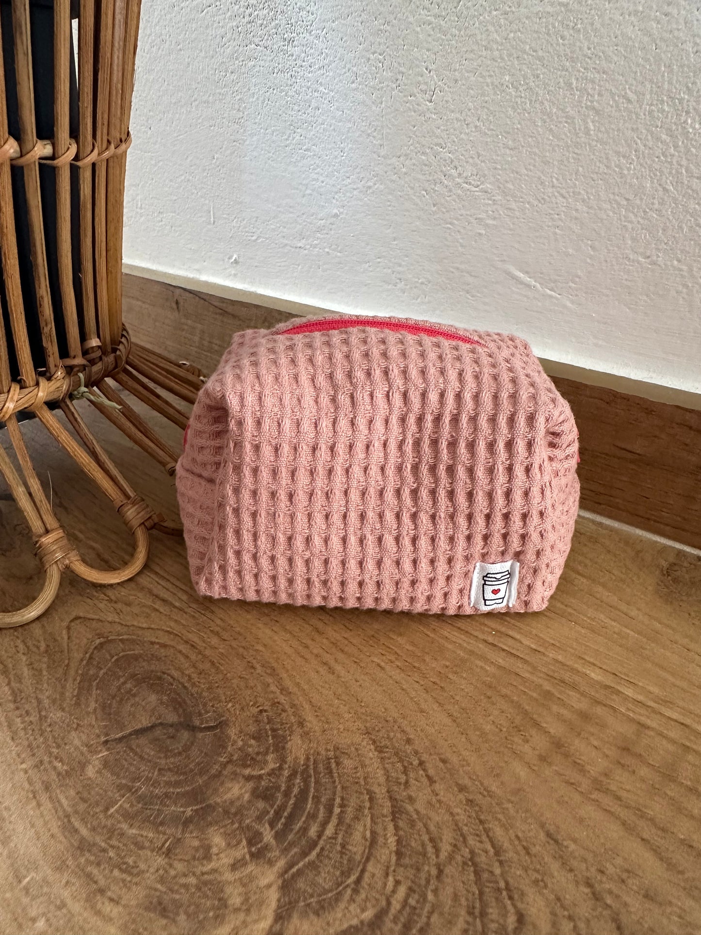 Beauty piccolo “waffle” rosa antico