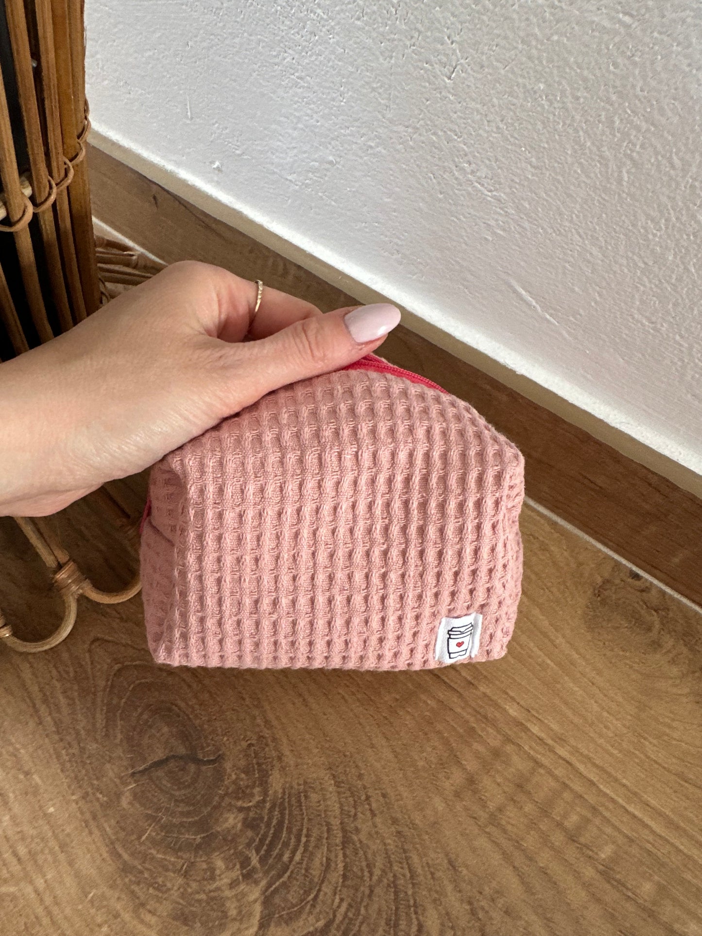 Beauty piccolo “waffle” rosa antico