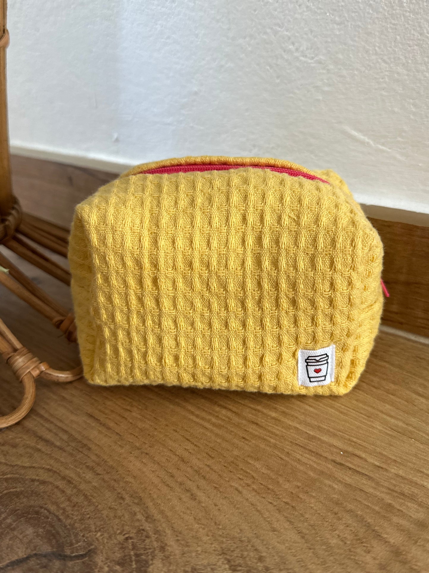 Beauty piccolo “waffle” giallo chiaro