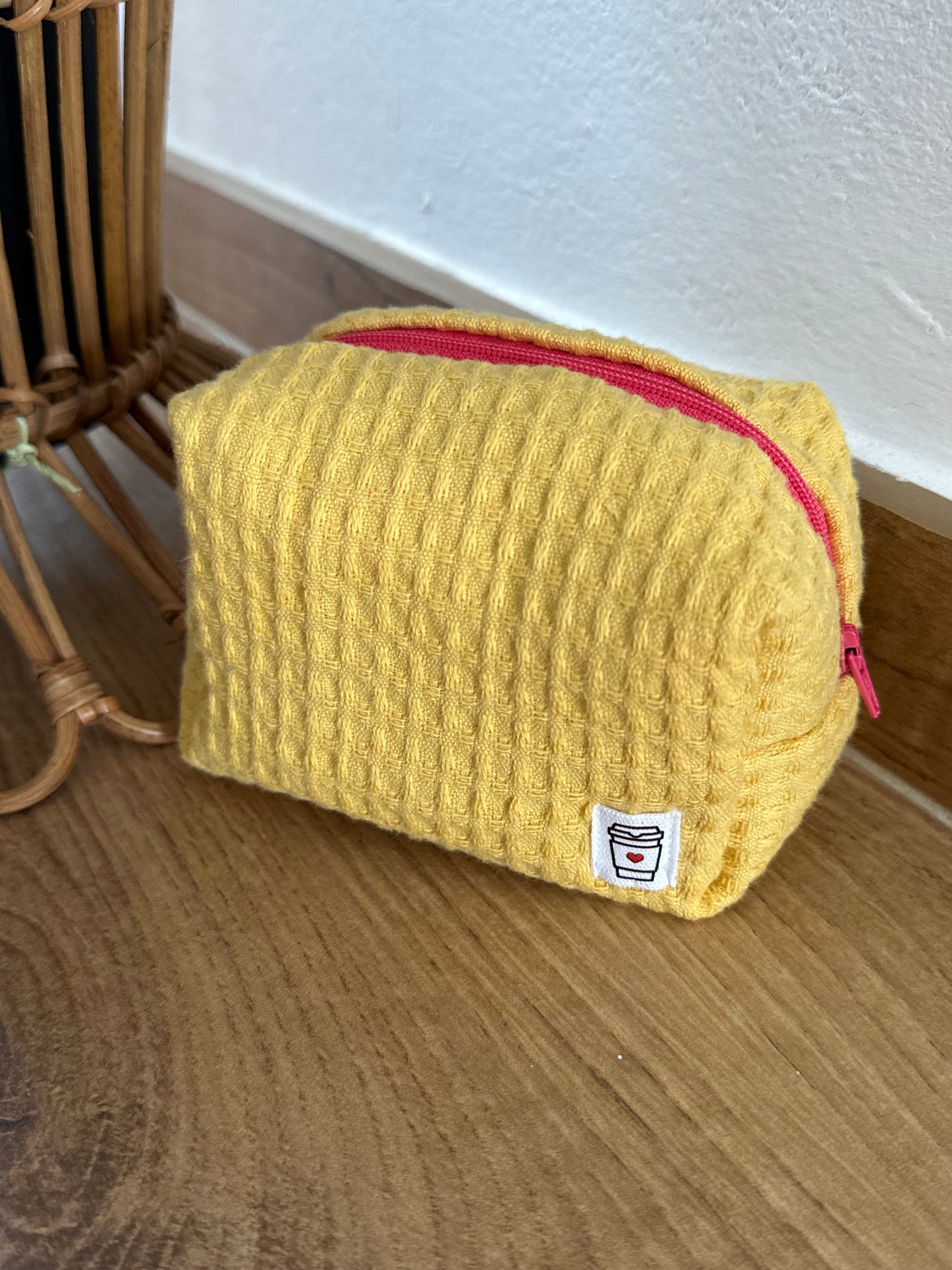 Beauty piccolo “waffle” giallo chiaro