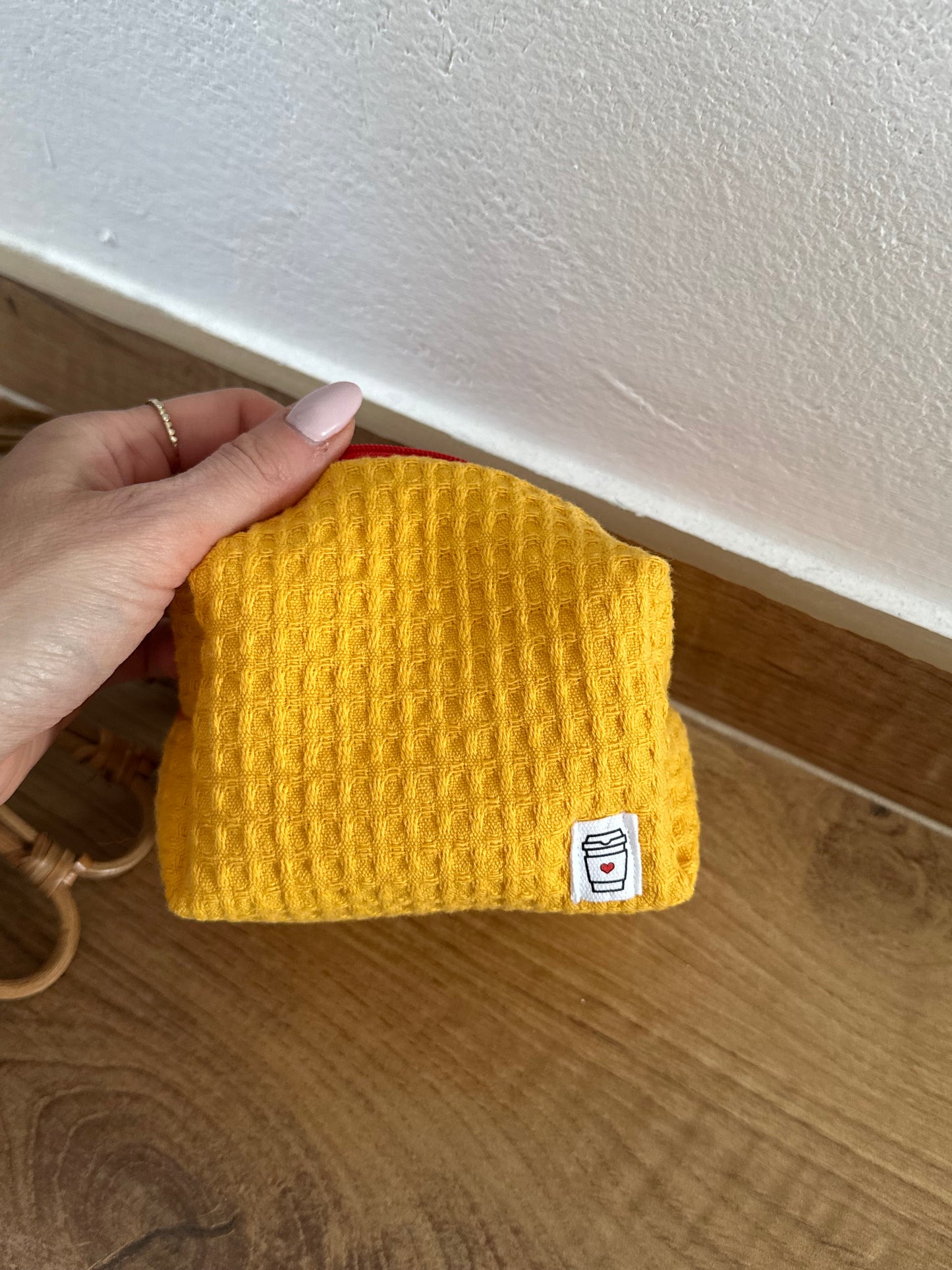 Beauty piccolo “waffle” giallo acceso