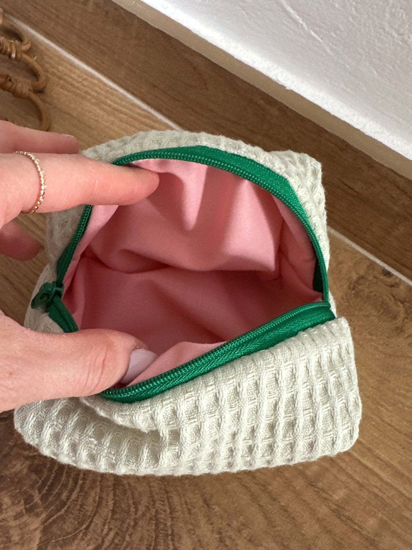 Beauty piccolo “waffle” pistacchio