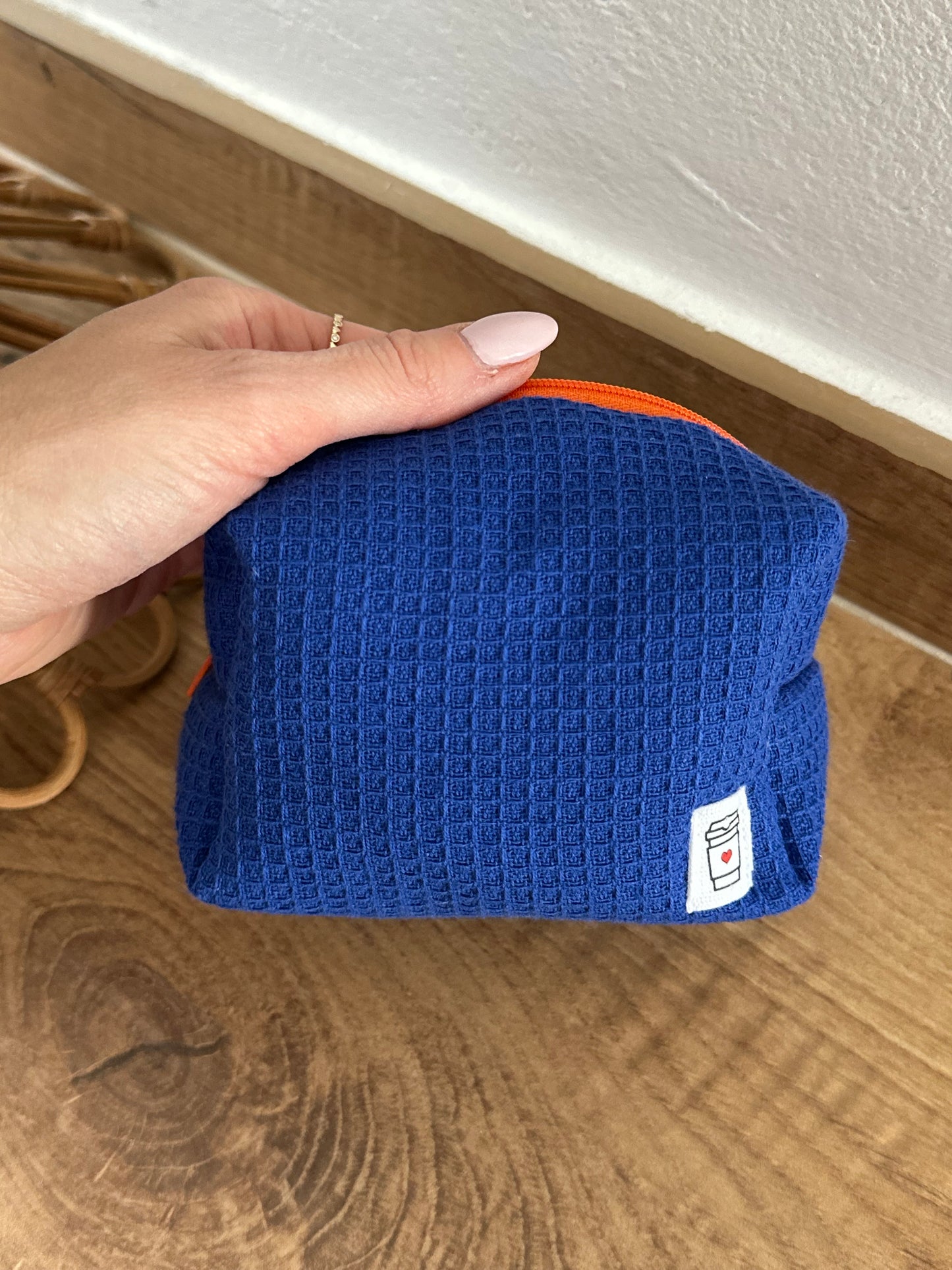 Beauty piccolo “waffle” blu