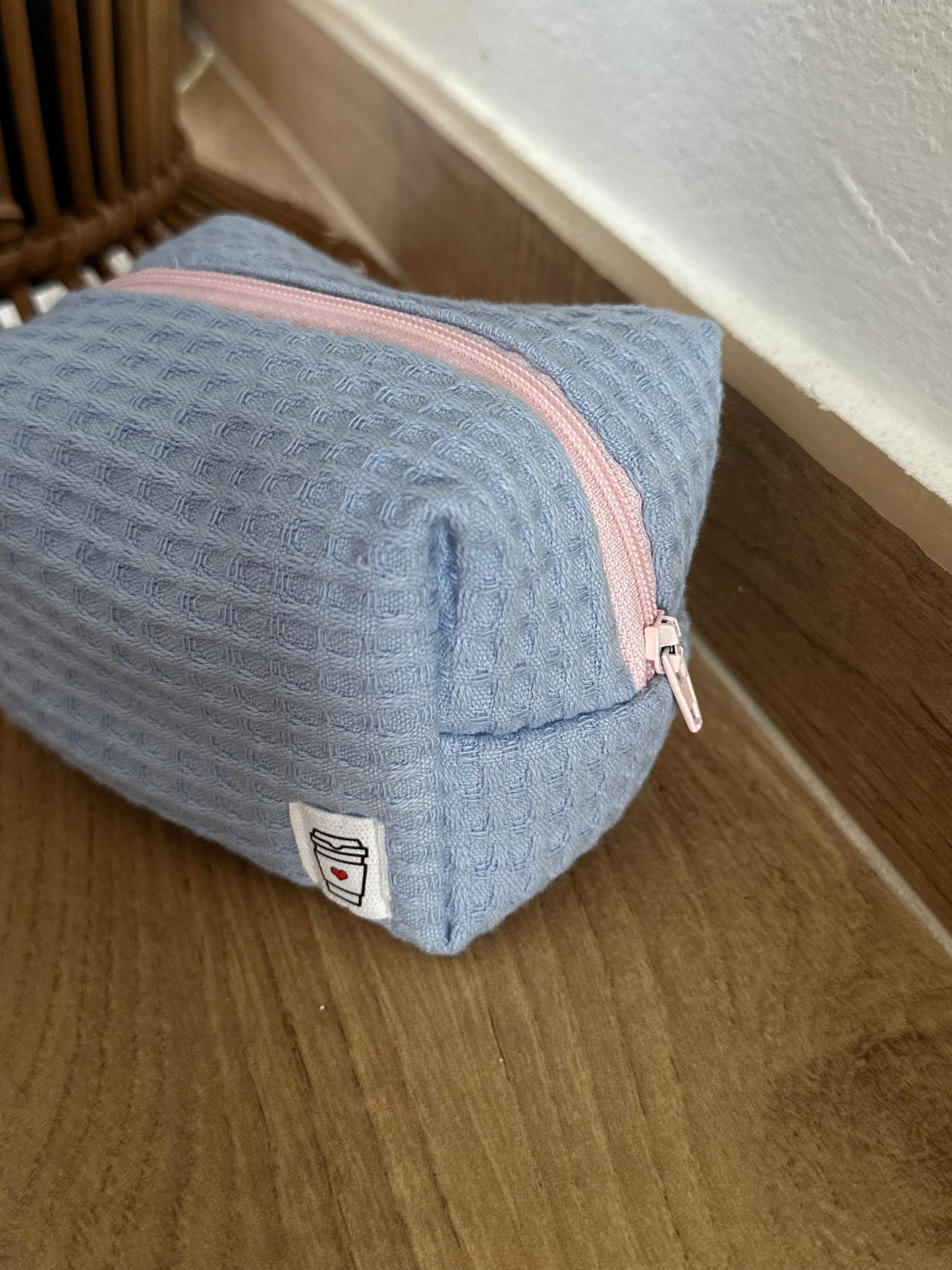 Beauty piccolo “waffle” azzurro baby